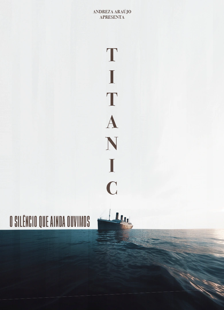 Pôster oficial: Titanic, O Silêncio que Ainda Ouvimos