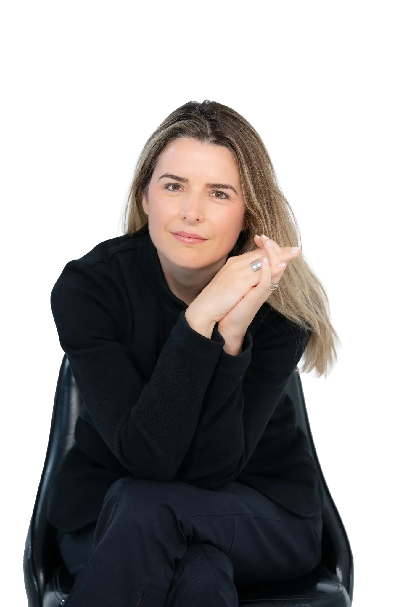 Andreza Araújo em gravação